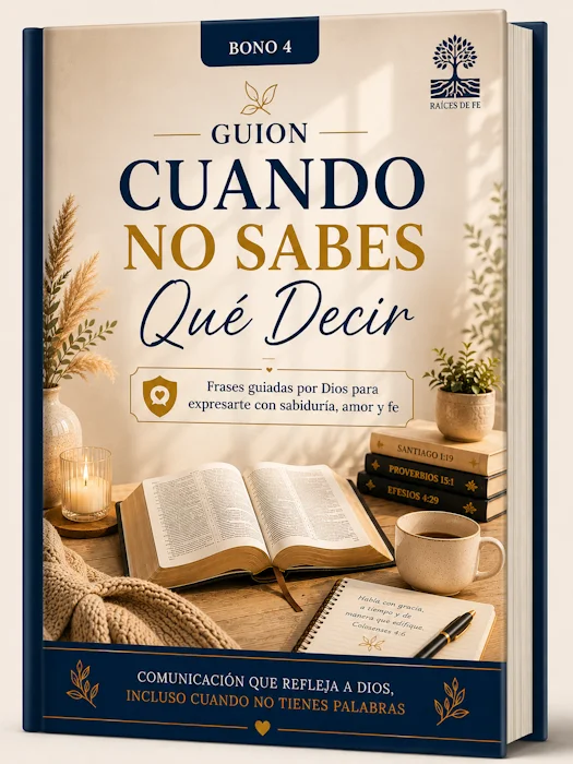 Bono guion para orar cuando no sabes qué decir